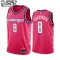 Washington Wizards Rui Hachimura 8 Trikot City Edition 22/23 Swingman Rosa Kirschblüte Für Kinder