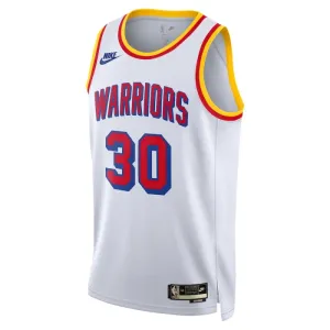 Nike Golden State Warriors Stephen Curry Trikot Classic Edition 24/25 Swingman Weiß Für Herren