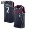 Nike LA Clippers Kawhi Leonard Trikot Icon Edition 24/25 Swingman Navy Für Kinder
