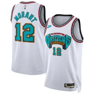 Nike Memphis Grizzlies Ja Morant Trikot Classic Edition 24/25 Swingman Weiß Für Herren