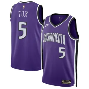 Nike Sacramento Kings De Aaron Fox Trikot Classic Edition 24/25 Swingman Lila Für Herren