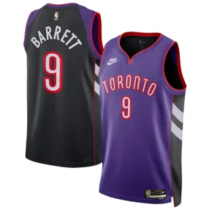 Nike Toronto Raptors RJ Barrett Trikot Classic Edition 24/25 Swingman Lila Für Herren