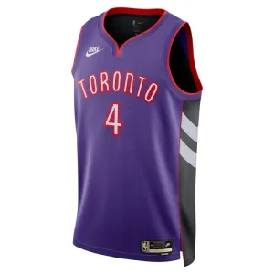 Nike Toronto Raptors Scottie Barnes Trikot Classic Edition 24/25 Swingman Lila Für Herren