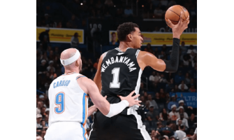 Die Spurs besiegten den Titelverteidiger Thunder zum dritten Mal in dieser Saison