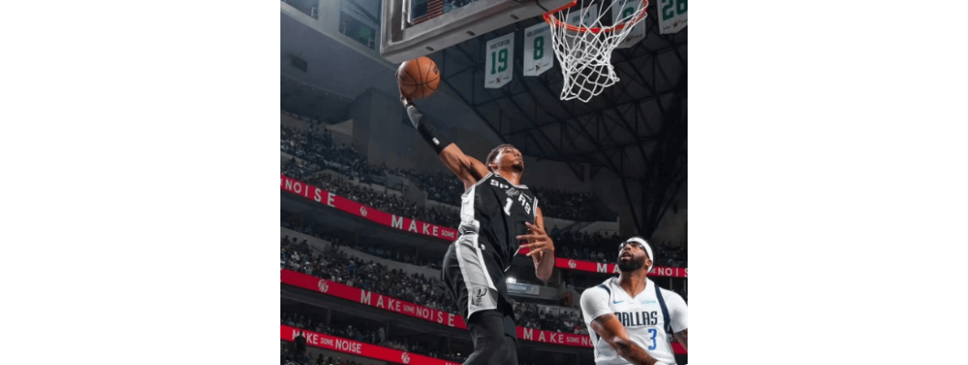 Victor Wembanyama dominierte das Eröffnungsspiel und legte einen souveränen Start hin